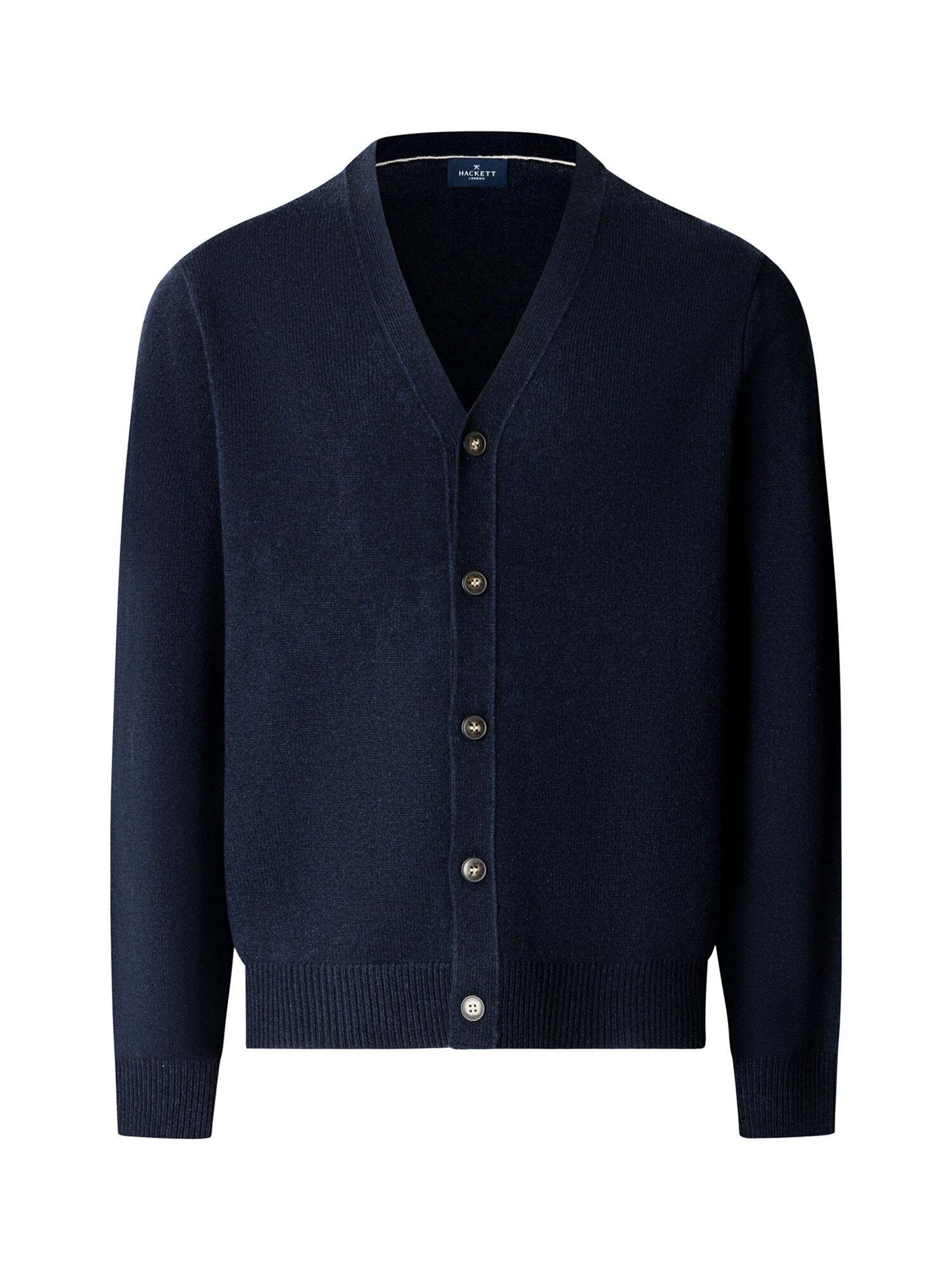 Hackett London Knit cardigan in XXXL in Navy, Item view