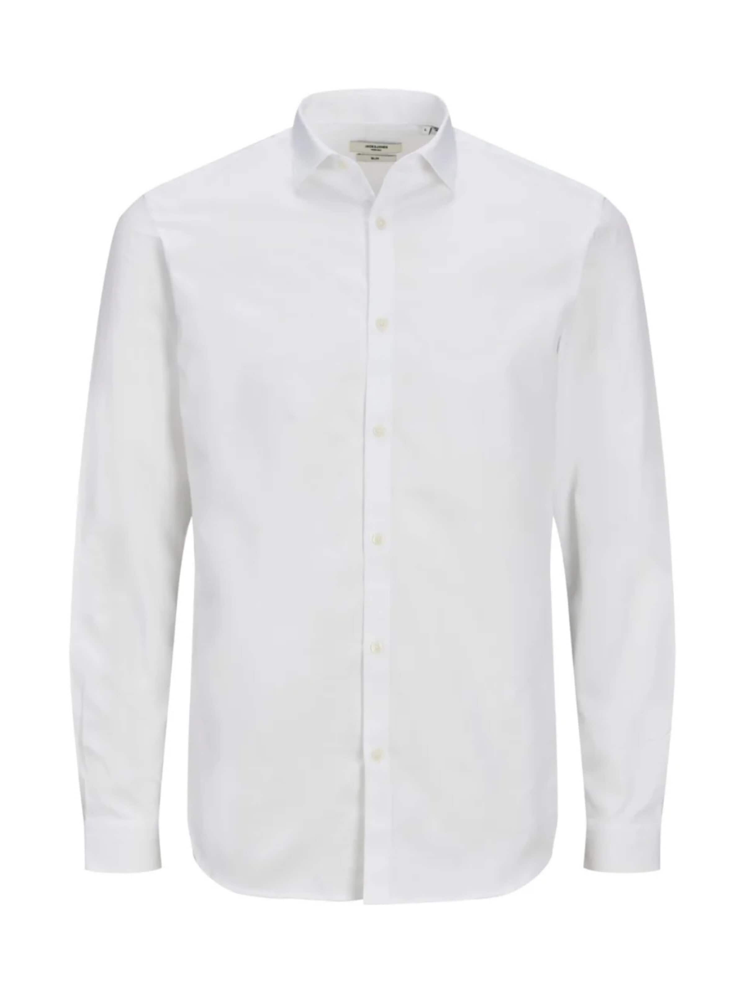 JACK & JONES Button Up Shirt in XXXL in White, Item view