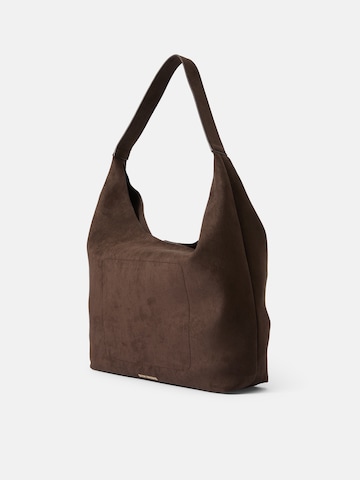 Sac bandoulière 'Blenore' STEVE MADDEN en marron : sur le côté