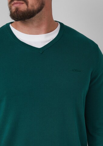 s.Oliver Pullover in Grün