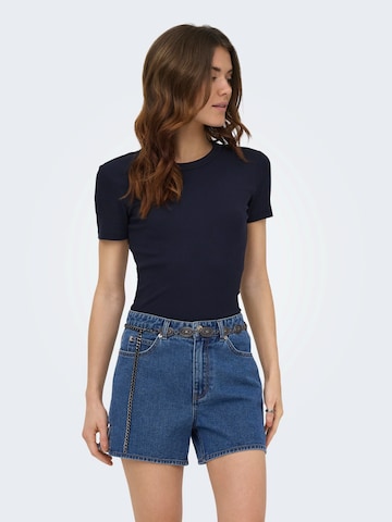 ONLY Shirt 'ONLVAL' in Blue: front