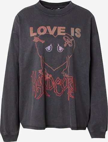 Monki Majica | črna barva: sprednja stran