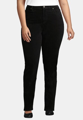 Lands‘ End Slim fit Pants in Black: front