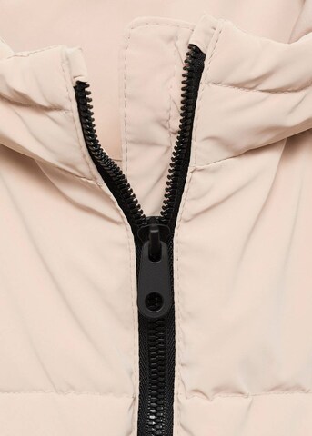 MANGO TEEN Übergangsjacke in Beige