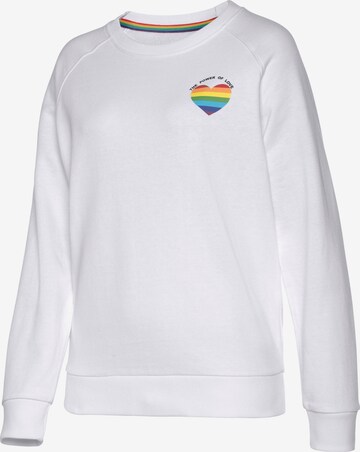 LASCANA - Sweatshirt em mistura de cores