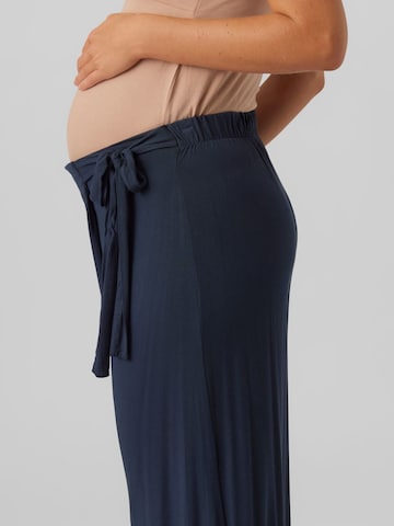 MAMALICIOUS Regular Trousers 'GIOVANNA' in Blue