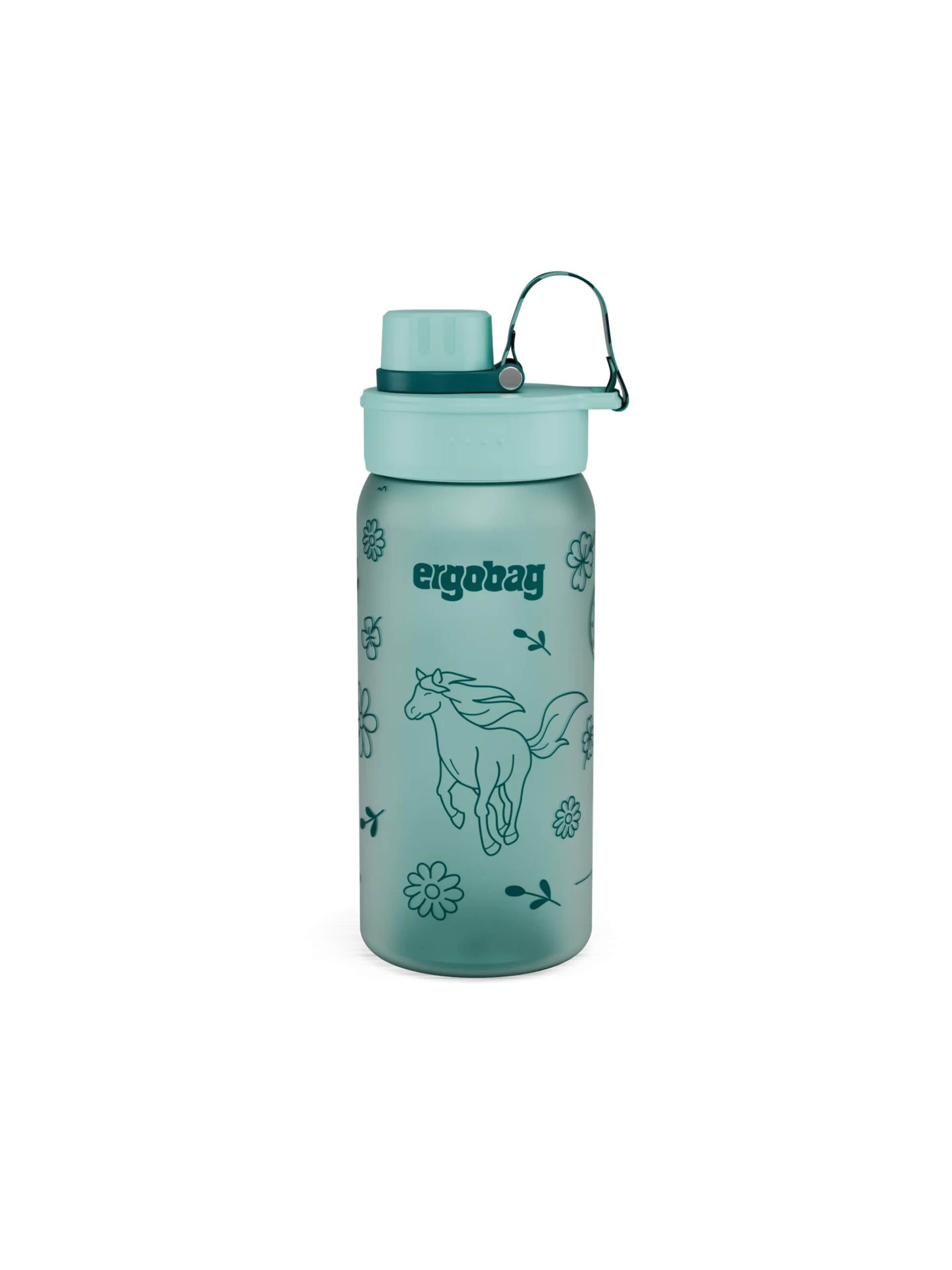 ergobag Trinkflasche 'Trinkflasche Trinkflasche'‌‌‌‌‌‌ in Grün: Vorderseite