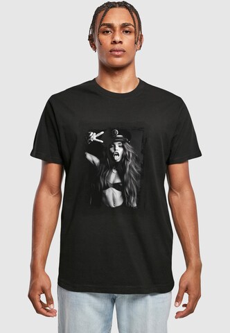 Mister Tee Shirt 'Have Fun Peace Sign' in Schwarz: Vorderseite