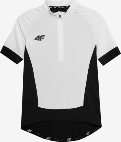 4F Koszulka funkcyjna w kolorze czarny / białym, Podgląd produktu