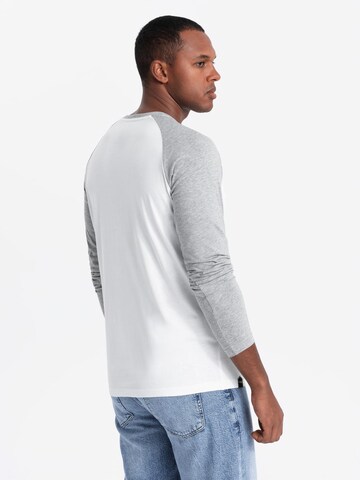 Ombre Shirt in Grau