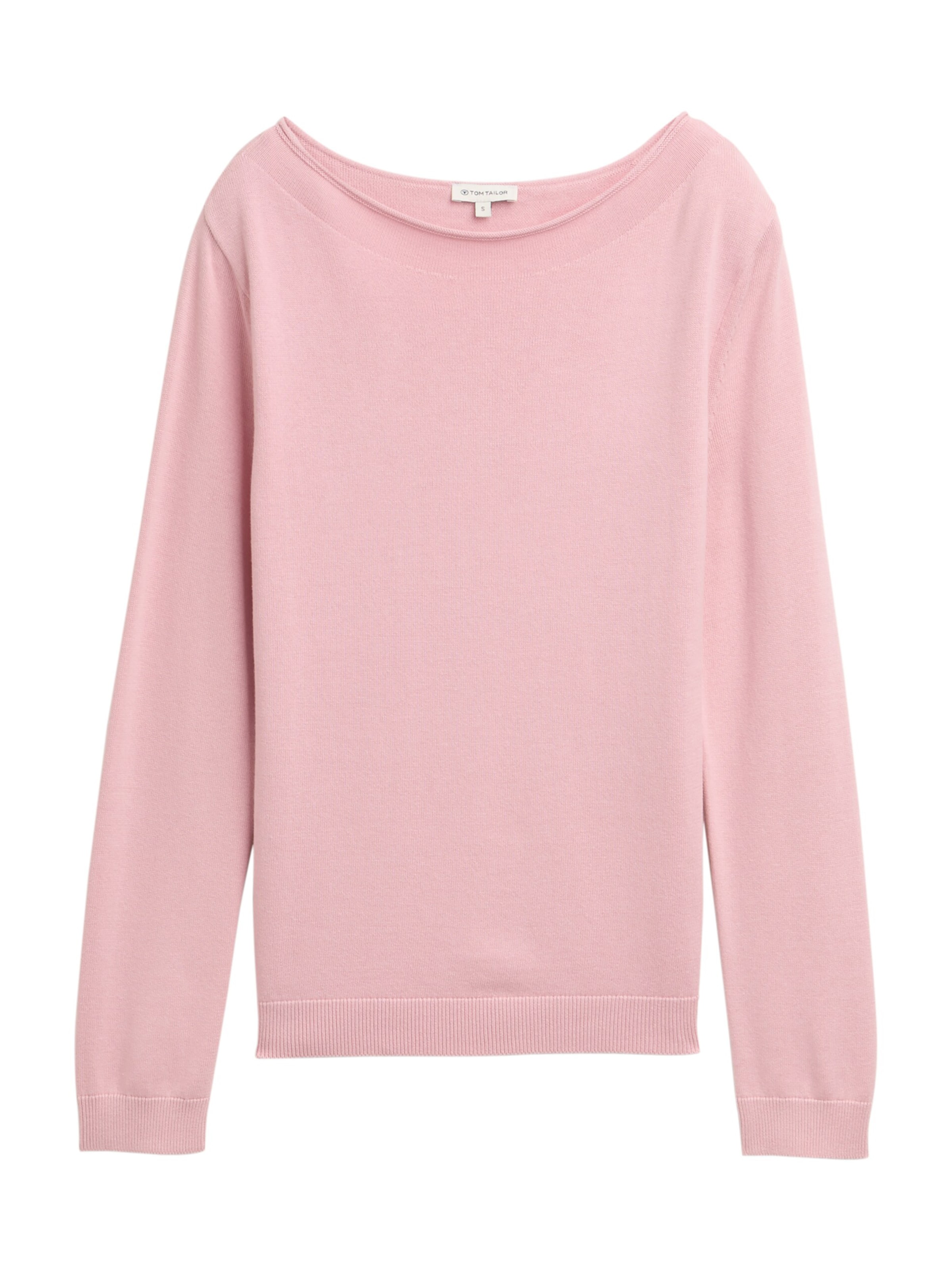 TOM TAILOR Sweater in Pink: front