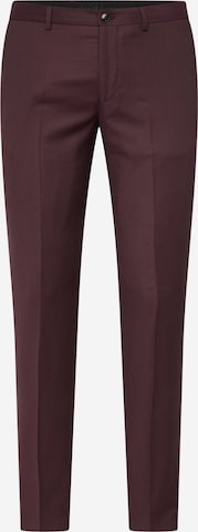 Pantalon à plis 'JPRSolaris' JACK & JONES en rouge : devant