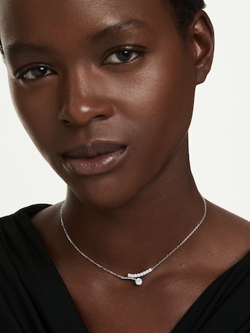 Swarovski Αλυσίδα 'MATRIX' σε λευκό: μπροστά