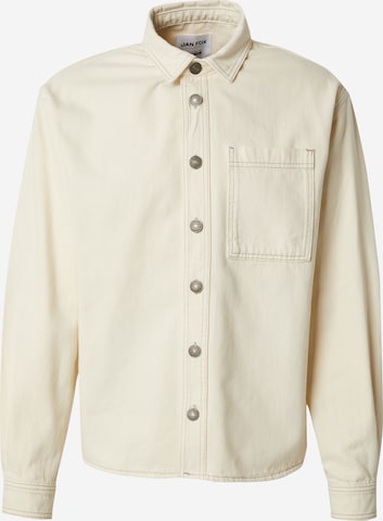 DAN FOX APPAREL Between-season jacket 'Lennard' in White: front