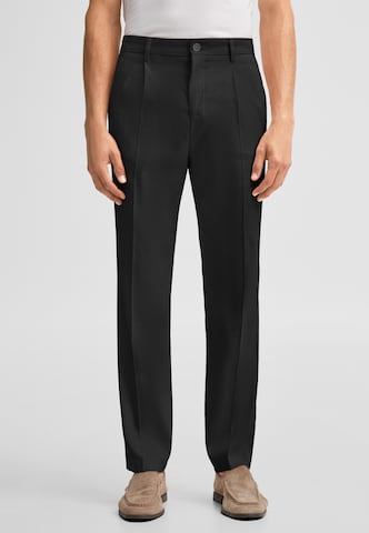 STRELLSON Regular Pantalon 'Tomeo' in Zwart: voorkant