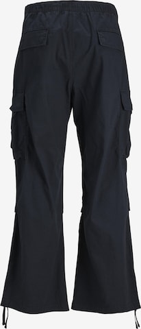 JACK & JONES Wide Leg Hose in Schwarz