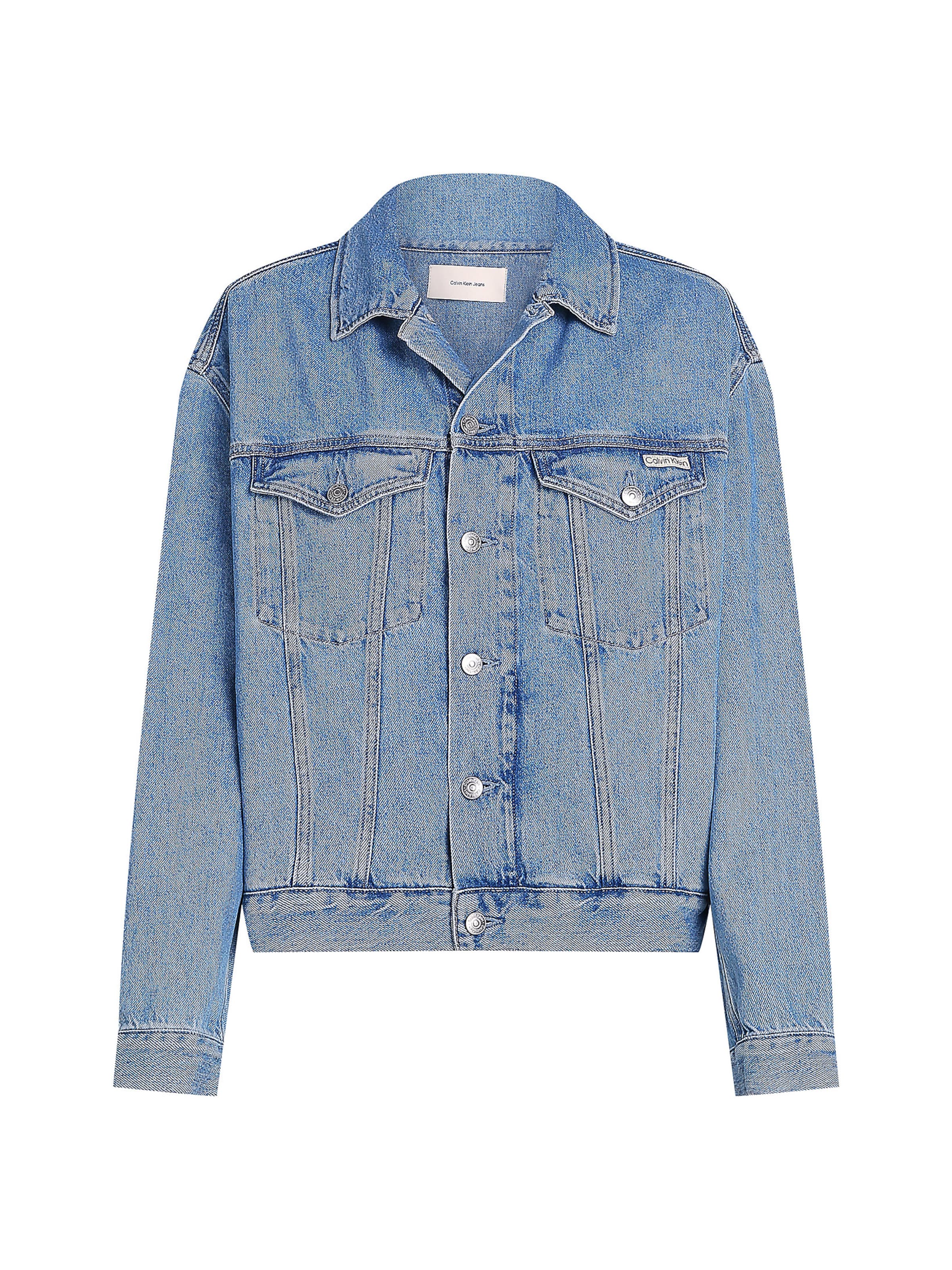 Calvin Klein Jeans Between-season jacket in Blue: front