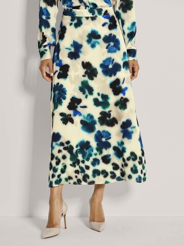 Jupe MADELEINE en bleu : devant