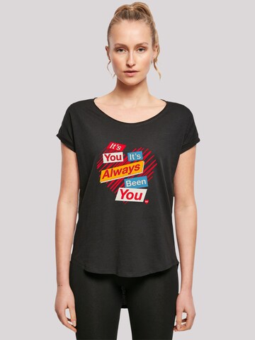 F4NT4STIC T-Shirt 'Sex Education It's Always You Netflix TV Series' in Schwarz: predná strana