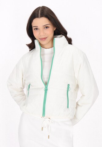 Veste mi-saison myMo ATHLSR en blanc : devant