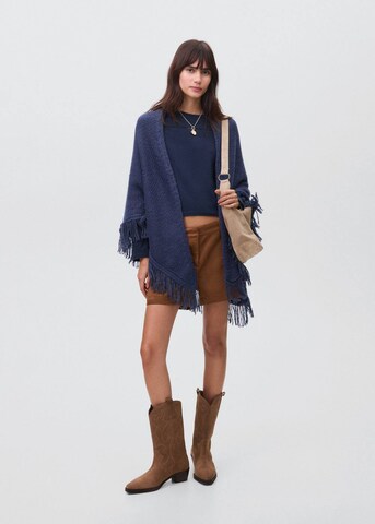 MANGO TEEN Cape 'Montana' in Blue