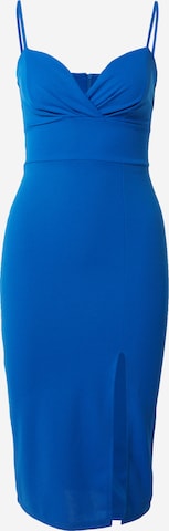 WAL G. - Vestido de cocktail 'MARGRET' em azul: frente