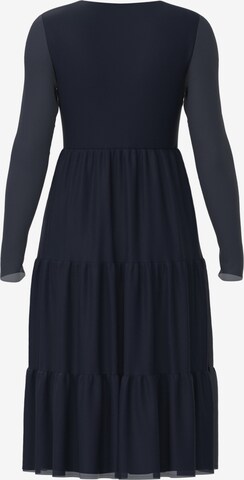 VILA Dress 'Davis Volette' in Blue