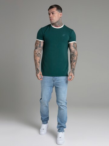 SikSilk T-Shirt in Grün