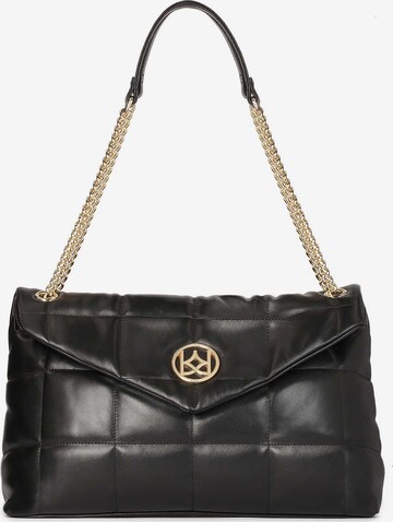 Kazar Shoulder Bag in Black: front