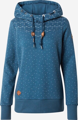 Ragwear Sweatshirt 'NUGGIE' i blå: framsida
