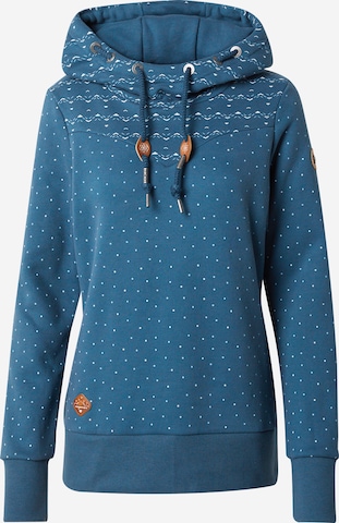 Ragwear Sweatshirt 'NUGGIE' in Blauw: voorkant