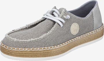 Mocassin Rieker en gris : devant