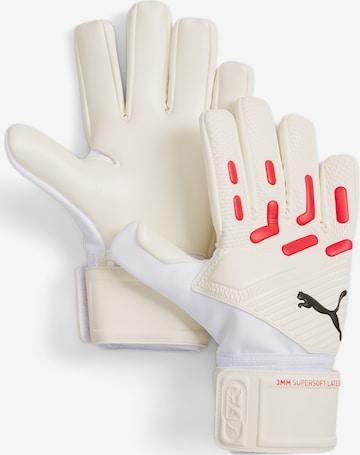 PUMA Athletic Gloves 'Future Match' in Beige: front