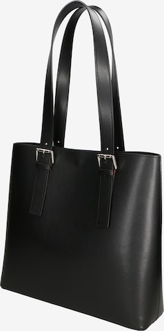 Borsa a spalla di Gave Lux in nero: frontale