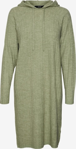 VERO MODA Knitted dress 'LULU' in Green: front