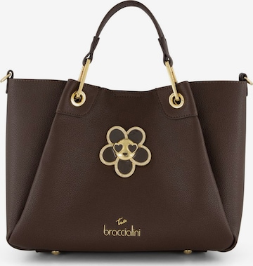 Braccialini - Bolso de mano 'Amy Bijoux' en marrón: frente