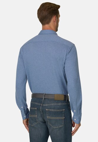 Boggi Milano Shirt in Blauw: terug