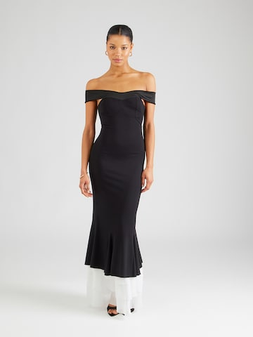millane Dress in Black: front