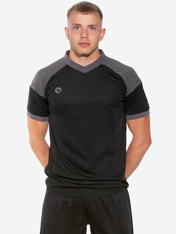 Stark Soul - Camisa funcionais 'Pulse' em preto: frente