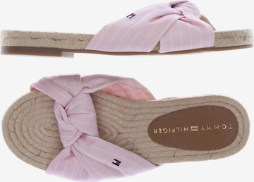 TOMMY HILFIGER Sandals & High-Heeled Sandals in 34 in Pink: front