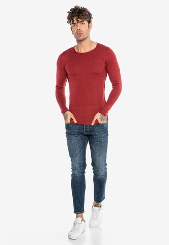 Redbridge Pullover 'Vallejo' in Rot