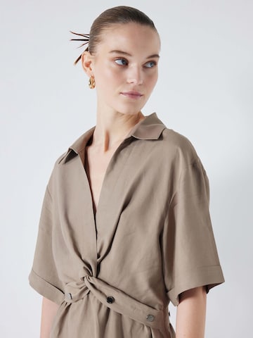 Ipekyol Shirt Dress in Brown