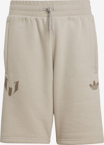 ADIDAS ORIGINALS - Pantalón deportivo 'Messi' en marrón: frente