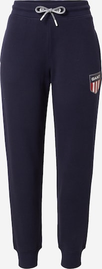 GANT Hose 'RETRO' in navy / silbergrau / rot / eierschale, Produktansicht