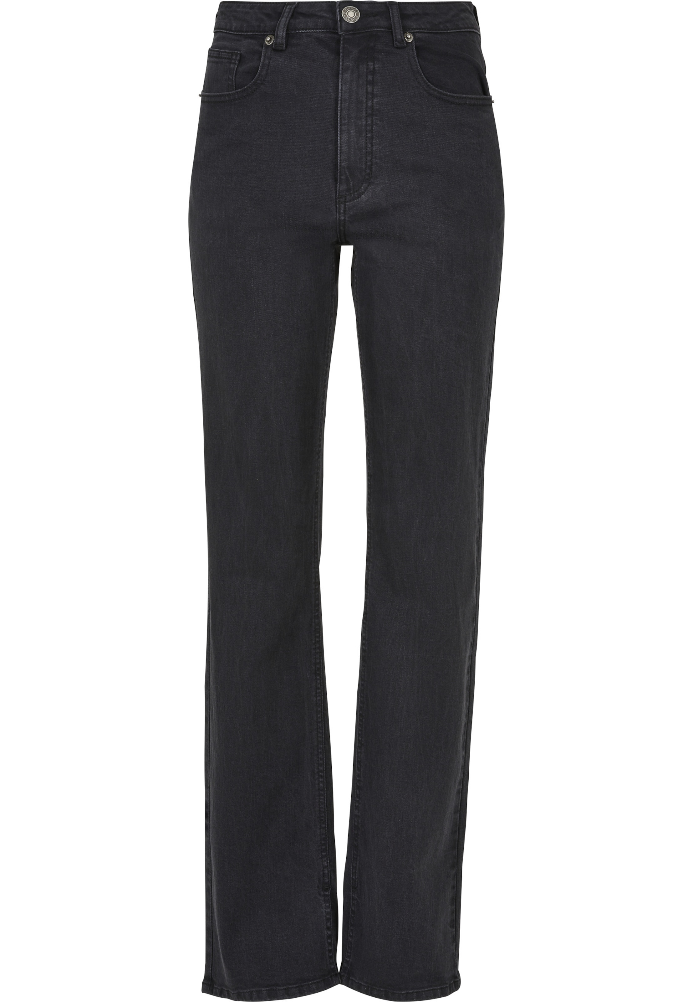 Urban Classics Jeans in Schwarz: Vorderseite