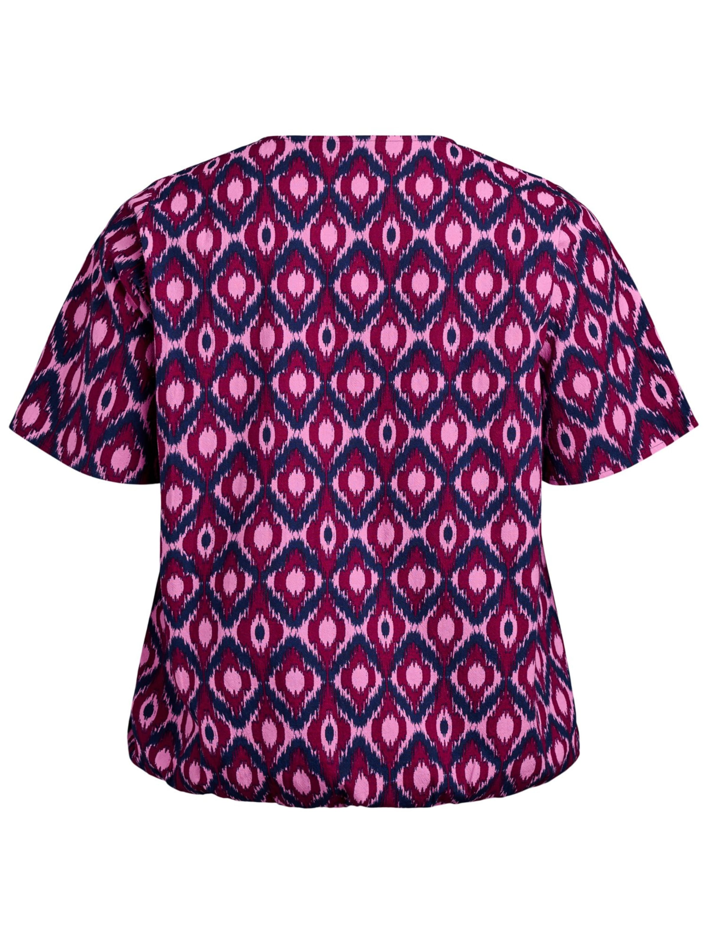 Zizzi Bluse 'Jeasy' in Pink