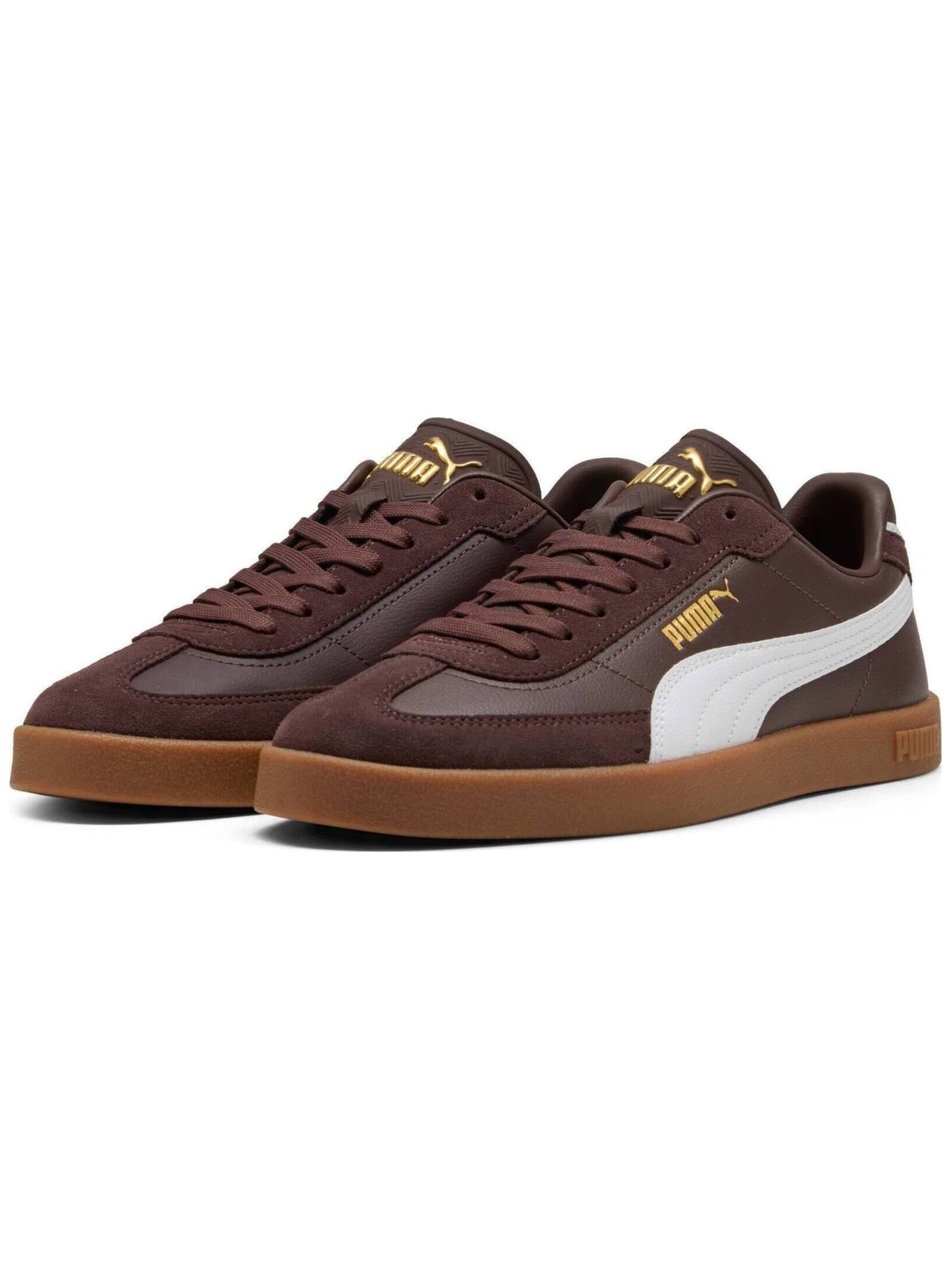 PUMA Низкие кроссовки 'Club II Era' в Коричневый