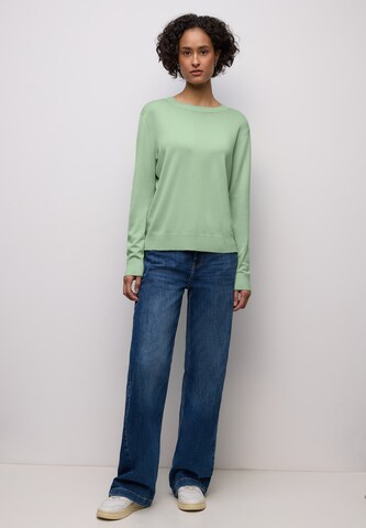 STREET ONE Pullover in Grün