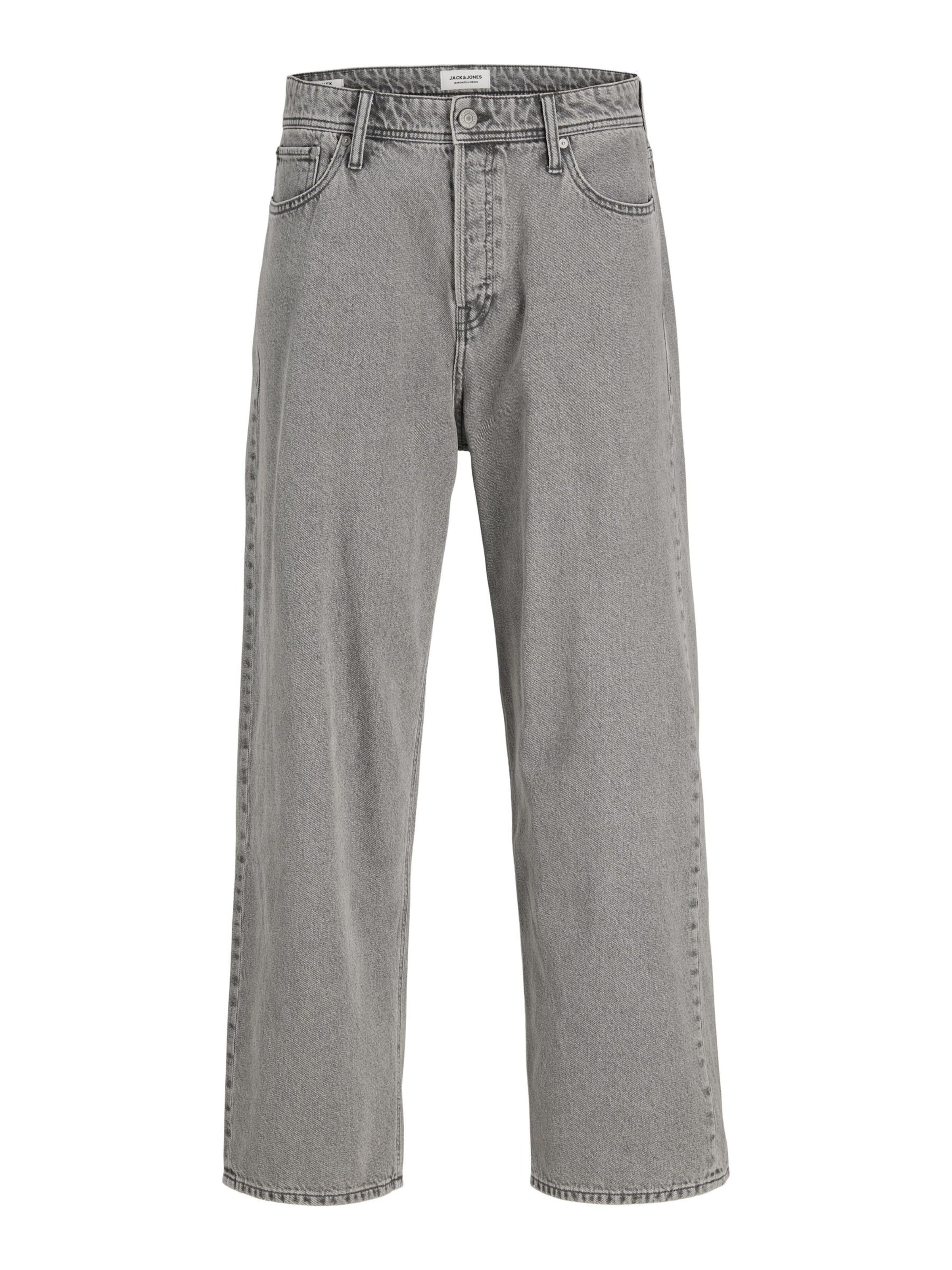 Jack & Jones Junior Wide leg Τζιν 'JJIAlex JJOraginal' σε γκρι: μπροστά