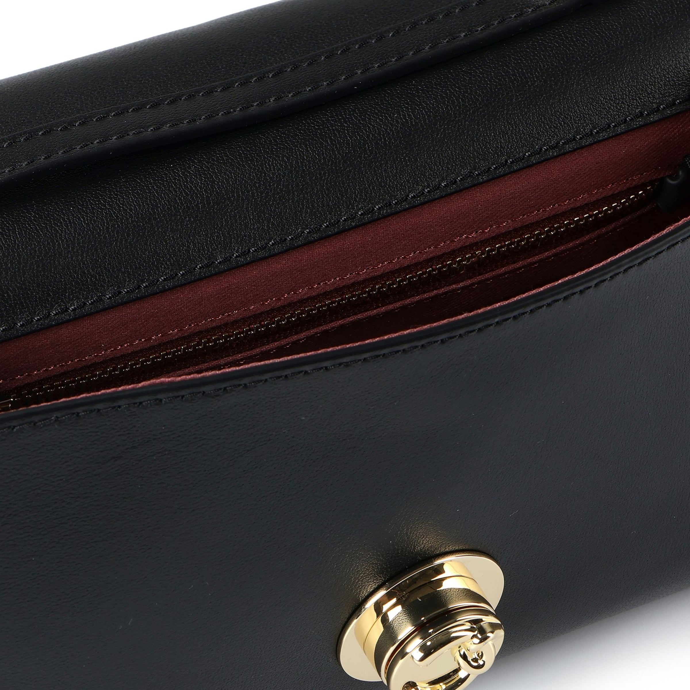 Coccinelle Schoudertas 'Nikla' in Zwart